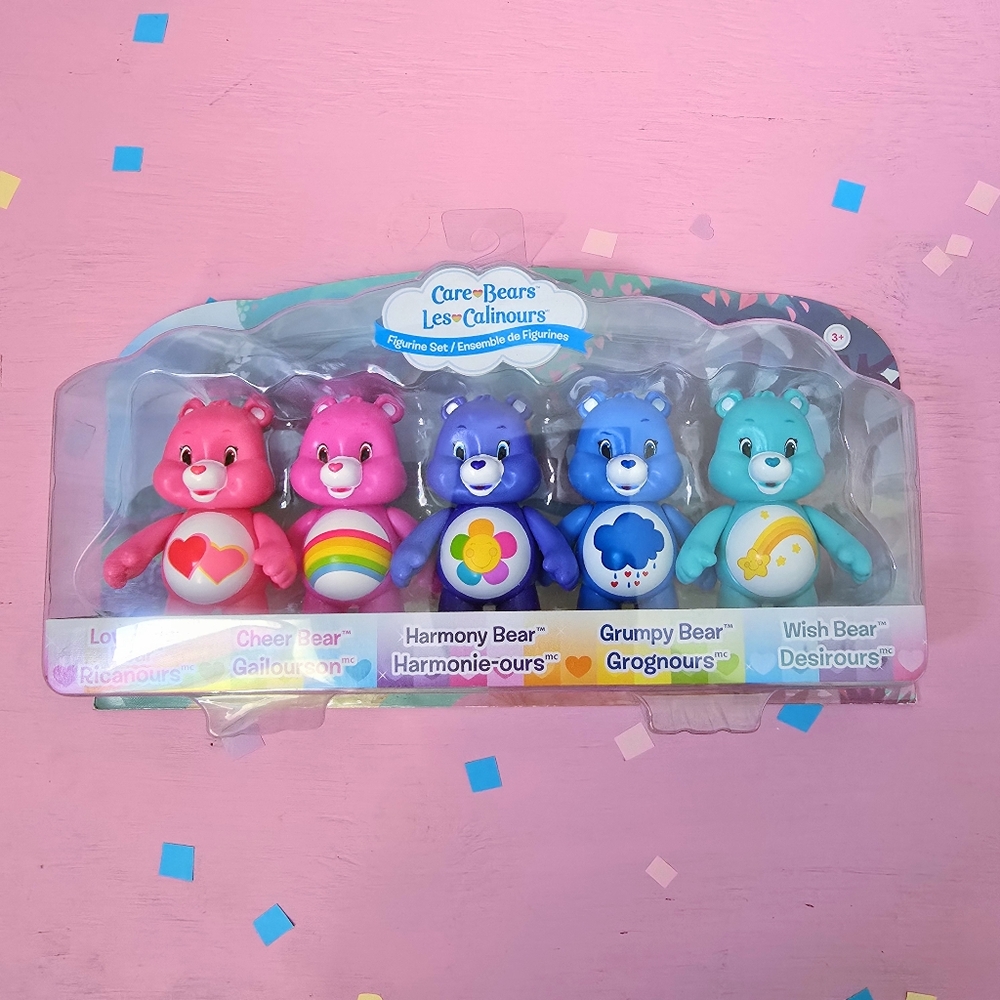 💫RARE 2015 Care Bears Figurine Play Set